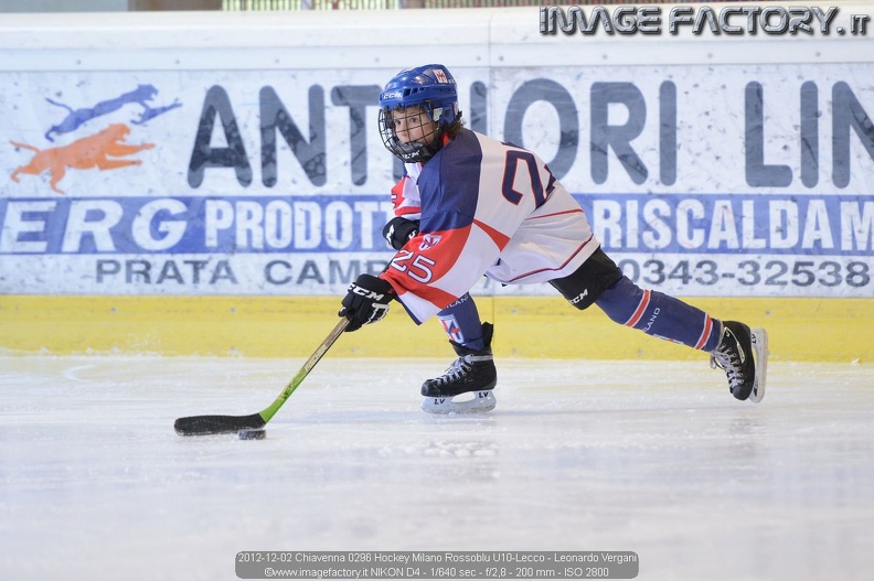 2012-12-02 Chiavenna 0296 Hockey Milano Rossoblu U10-Lecco - Leonardo Vergani.jpg